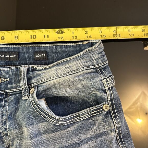 BKE Denim Jeans Men's 30x29* Blue Jake‎ Straight Leg Medium Wash - Picture 5 of 7